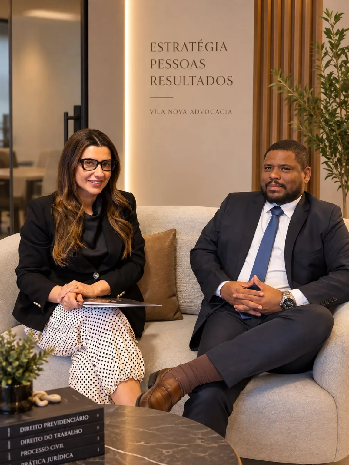 Drª Michele Alves Vila Nova e Dr Gilberto Gabriel Costa Monteiro